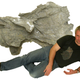 Illustration for article titled Paleontologists lying near giant dinosaur bones